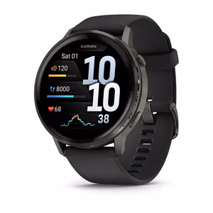 Смарт-часы Garmin Venu 4 45mm Slate/чёрный 010-03014-00
