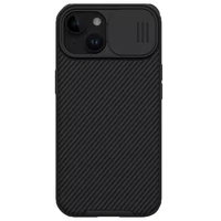 Nillkin CamShield Pro PC+TPU viedtālruņa apvalks Iphone 15 Plus melns