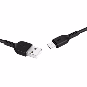 Kabelis USB A uz USB C Hoco 2,4A 3 m X20 melns