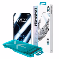 Benks Aizsargstikls Glass Warrior Privātuma priekš iPhone 14 Pro Max/15 Plus/16 Plus - melns