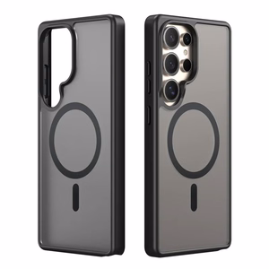 DUX DUCIS viedtālruņa apvalks YIND saderīgs ar MagSafe SAMSUNG S25 Ultra melns