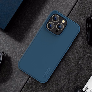 Чехол Nillkin Super Frosted Shield Pro Magnetic Apple iPhone 14 Pro Max синий