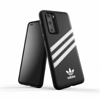 Adidas OR veidots apvalks PU Huawei P40 - melns un balts