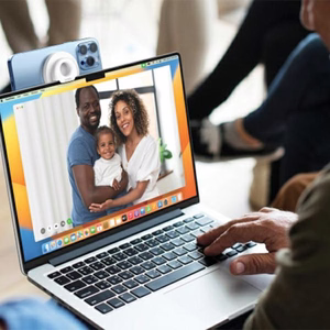 SODI BM-300 indukcijas turētājs MacBook - balts