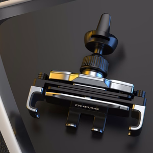 Dudao gravitācijas viedtālruņa turētājs automašīnā, melns (F11Pro)