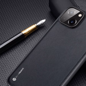 Dux Ducis Fino viedtālruņa apvalks iPhone 14 Plus zils neilona
