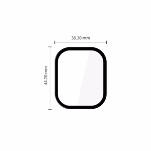Tech-Protect Glass Flex+ hibrīdstikls, 2 gab. komplekts, Xiaomi Redmi Watch 6, melns