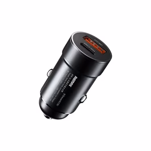 Auto lādētājs Remax RCC361 15W USB-C/USB-A melns