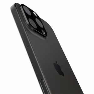 Spigen Optik.tR защита камеры для iPhone 14 Pro / Pro Max / 15 Pro / Pro Max / 16 Pro / Pro Max - чёрный 2 шт.