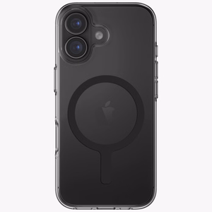 Uniq Clario Magclick uzlādes viedtālruņa apvalks iPhone 17 – melns