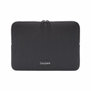 Неопреновый чехол-конверт Tucano Colore2 для MacBook Air 13 дюймов (M5/M4/M3/M2/M1, 2026–2018), MacBook Pro 13 дюймов и ноутбуков 12 дюймов, чёрный