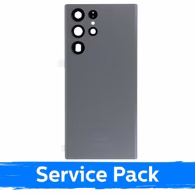 Aizmugurējais vāks saderīgs ar Samsung S908 S22 Ultra / Graphite / (Service Pack)