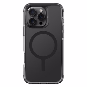 Uniq Combat iPhone 16 Pro Max 6.9" viedtālruņa apvalks ar Magclick uzlādi melns / oglekļa melns