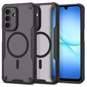 Tech-Protect Rugged Shield MagSafe maciņš, paredzēts Samsung Galaxy A17 / A18 / A26 4G / 5G, matēti melns
