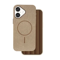 Glitter Thin Mag case for iPhone 16e / 17e brown