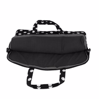 Wonder Portatīvais maciņš datoram 15–16 collas melns polka-dot raksts