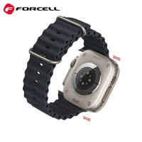 FORCELL F-DESIGN FA12 siksniņa APPLE Watch 38 / 40 / 41 mm zila
