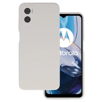 Silikona vieglais viedtālruņa apvalks Motorola Moto E22/E22i titāna