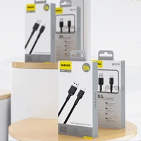 Dudao L9T 5A USB-A - USB-C kabelis 1m - melns