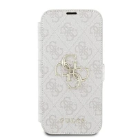 Guess 4G Metal Logo viedtālruņa apvalks iPhone 16 Plus - rozā