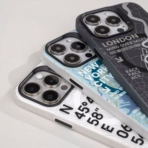 Benks Magnētiskais City New York viedtālruņa apvalks Iphone 16 Plus