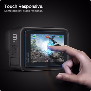 Spigen Glass.tR Slim rūdītā stikla un plēves 2 daļu komplekts GoPro Hero 9 / 10 / 11 / 12 - caurspīdīgs