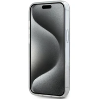 DKNY IML mono un svītru magnētiskais viedtālruņa apvalks iPhone 15/14/13 - melns