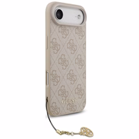 Guess 4G Charms Collection Magnētiskais viedtālruņa apvalks iPhone Air - rozā