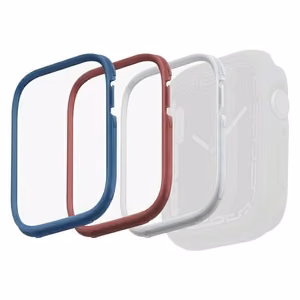 Rāmis Uniq Moduo 3in1 apvalkam Apple Watch 4/5/6/7/8/SE/SE2 44/45mm - zila, sarkana, balta