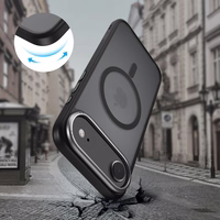 Tech-Protect MagEdge Magnētiskais viedtālruņa apvalks iPhone 17 Air - matēts melns