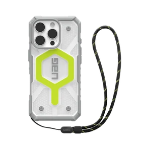 UAG Pathfinder caurspīdīgs Magnētiskais komplekts ar siksniņu iPhone 16 Pro - zaļš