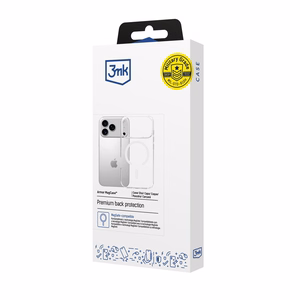 3mk Armor MagCase Viedtālruņa apvalks iPhone 17 Pro Max - skaidrs