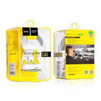 Automašīnas tālruņa turētājs Hoco CA5, stiprinājums uz vējstikla, īss stiprinājums, melns