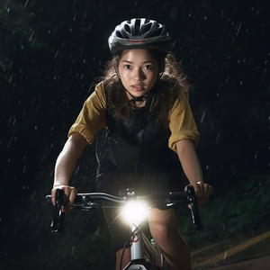 Rockbros RHL1500 priekšējais velosipēda lukturis 5000mAh 1500lm IPX6 - melns