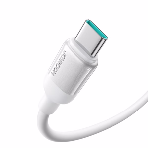 Joyroom S-A62 Lively Series 60W USB-C - USB-C kabelis 1.2m - balts