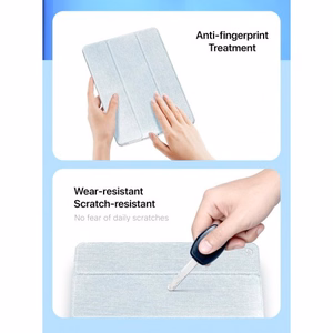 Maciņš Dux Ducis Unid priekš Apple iPad Air 13 (2025) / Air 13 (2024) / iPad Pro 12.9 (2018 / 2020 / 2021 / 2022) violets
