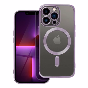 ELECTRO MAG COVER viedtālruņa apvalks IPHONE 13 Pro (m) ar MagSafe – violets