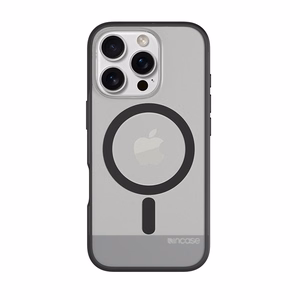 Incase Slim Case vāciņš ar MagSafe iPhone 16 Pro tālrunim, caurspīdīgs melnā krāsā