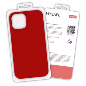 MYSAFE silikona Maciņš IPHONE 13 MINI sarkans BOX