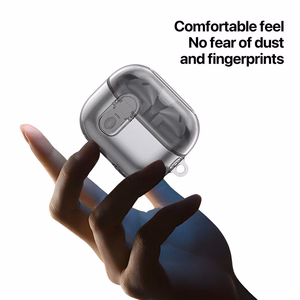 DUX DUCIS SECI – aizsargapvalks Samsung Galaxy Buds 3 / Buds 3 Pro austiņām, caurspīdīgs