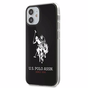 US Polo USHCP12STPUHRBK iPhone 12 mini 5,4" melna Shiny Big Logo