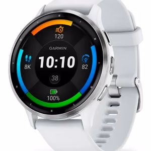 Viedpulkstenis Garmin Venu 3 balts/sudrabs 010-02784-00