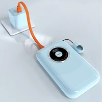 Dudao K21 Mini 10000mAh 22.5W USB-A / USB-C Portatīvais lādētājs (m) - zils