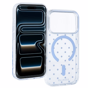 Liavec Bubble maciņš iPhone 18 Pro / 17 Pro, gaiši zils