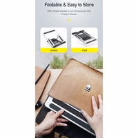 Klēpjdatora statīvs Awei X30 pelēks