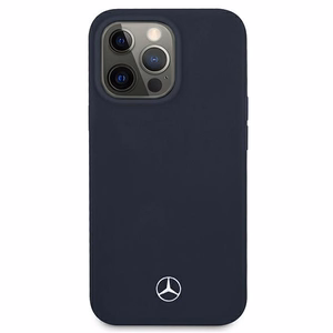 Mercedes MEHCP13LSILNA iPhone 13 Pro / 13 6.1" tumši zils maciņš Silicone Line