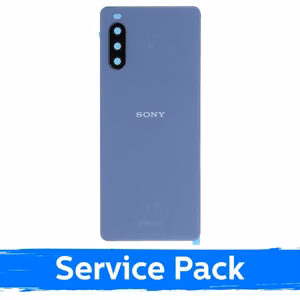Aizmugurējais vāciņš Saderīgs ar Sony Xperia 10 III / Zils / (Service Pack)