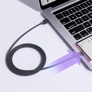 Joyroom Multi-Color Series A14 USB-A / USB-C 3A Cable 1.2 m - Black