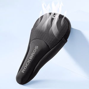 Rockbros velosipēda sēdekļa spilvena pārvalks, izmērs S - melna