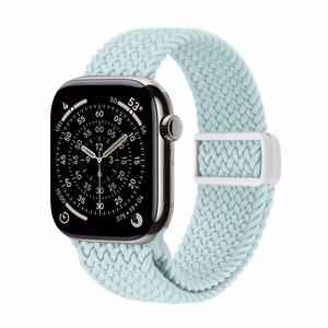 Crong Wave Band pīta Apple Watch siksniņa, 44/45/46/49 mm, piparmētru zaļa